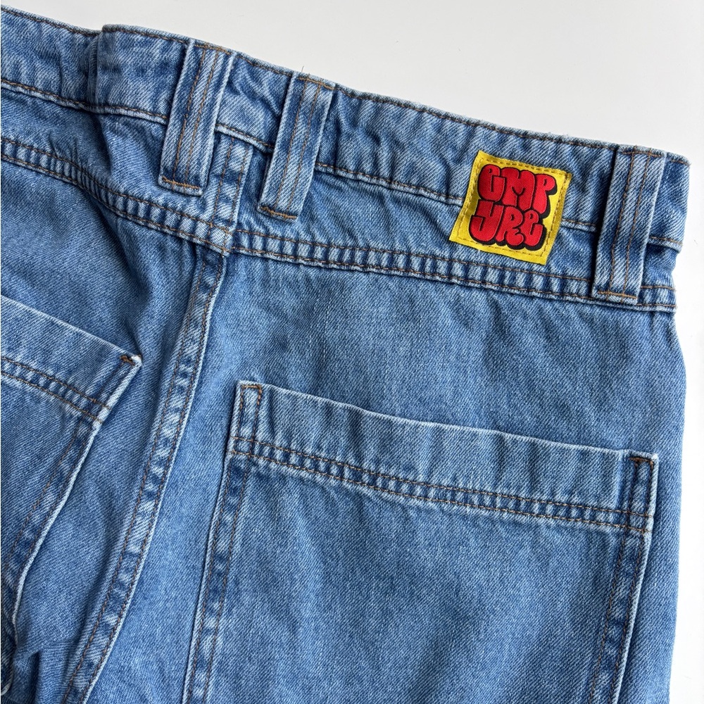 Empyre Relax Fit Baggy Blue Denim Jeans y2k GenZ size 28 women’s 6 - Picture 5 of 8